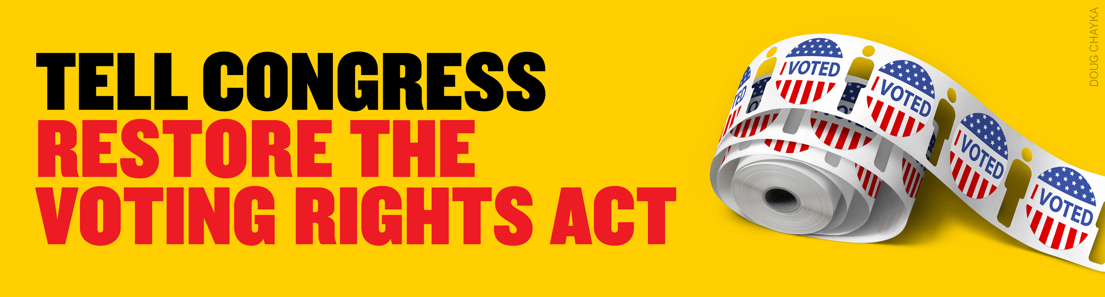 Tell Congress Pass the John Lewis Voting Rights Advancement Act